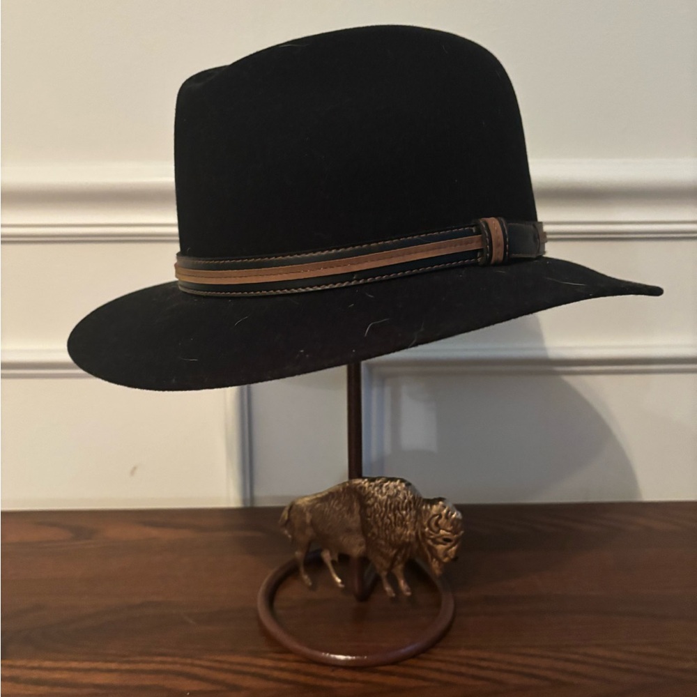 Classic Black Fedora Hat